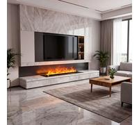 Humidificateur et foyer décoratif 1800 mm - Foyer à vapeur - 280W - Capacité de 4,5L - Éclairage LED
