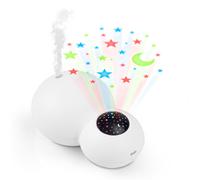 Alecto 17.16.0045 humidificateur Ultrasonic 0,12 L Noir, Blanc