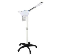 Humidificateur facial - Professionnel - Nano-vapeur - Technologie ozone-ions - Débit de vapeur réglable - Réservoir d'eau de 0,8 l - Pour la maison et les salons