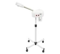 Humidificateur facial - Sauna facial nano-ionique - Puissance 800 W - Réservoir d'eau 750 ml - Tension 220 V - Électrique - Pour la maison - Ivoire