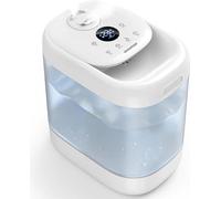 Humidificateur Homvana pour chambre à coucher 5 L - Diffuseur d'arômes à vapeur froide pour chambre d'enfant, chambre de bébé ou chambre à coucher - 40 heures d'autonomie en mode silencieux, vaporisat