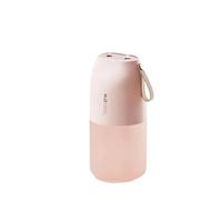 Humidificateur, Humidificateur D'air Portable À Double Brume 300 Ml, Diffuseur De Froide 2000 MAh, Purificateur For Voiture, Mini Désodorisant USB Pour maison et bureau(Pink)