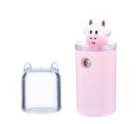 Humidificateur Hydratant de Poche 30ml en Plastique, Rechargeable 5v 1a | Design Cartoon Adorable, pour Filles et Maquillage, Autonomie 4 à 8 Heures, Charge Rapide 1 à 2 Heures