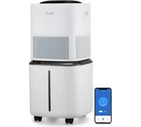 Humidificateur Levoit Superior 6000S, jusqu'à 279 m2, CLEAN, Aromathérapie, 30 W, 22,7 l, 3 niveaux, Télécommande, Blanc