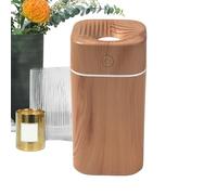 Humidificateur portable | 300 ml silencieux avec lumière rechargeable, humidificateur de bureau purificateur pour petites pièces | pour chambre d'enfant, salon, table de chevet, bureau, maison, voyage