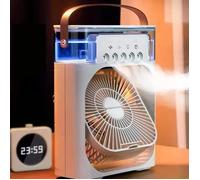 Humidificateur portable refroidisseur air - 1, Veilleuse LED ventilateur brume eau bureau maison - Noir Aucuneary