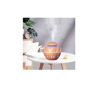Humidificateur portatif d'aromathérapie d'arôme de diffuseur d'huile essentielle d'air led - jaune