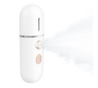 Humidificateur Portatif - Mini Humidité Personnelle, Disque Poreux D'atomisation Silencieux, Fenêtre De Niveau D'eau Éclairée Par LED, Capuchon De Sécurité À Arrêt Automatique | Transport Pour Avion,