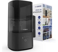 Humidificateur pour chambre à coucher - brume froide pour plantes d'intérieur et chambre de bébé - technologie ultrasonique silencieuse - tête de pulvérisation à 360 degrés - arrêt automatique - sans