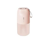 Humidificateur pour chambre à coucher Humidificateur d'air sans fil, diffuseur d'arôme, batterie Rechargeable de 2000mAh, Double buse, d'huile essentielle, brumisateur(Pink)