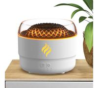 Humidificateur pour chambre à coucher, purificateur d'air à flamme froide, purificateur d'aromathérapie intérieur, pour chambre d'enfant, salle de bain, sous-sol, salon, voiture, yoga, spa, hôtel