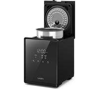 Humidificateur pour chambre à coucher, remplissage par le haut, 3 litres, en acier inoxydable, diffusion de vapeur chaude, réduit 99,97 % des bactéries, idéal pour les chambres et les salons, réservoi