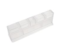 Humidificateur pour Cigares en ABS et Céramique, Blanc | Fenêtre de Contrôle Intégrée, Remplissage Simple, Module Céramique Microporeux, Humidité Stable pour Cave