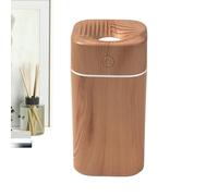 Humidificateur pour petites pièces | Purificateur d'air froid à ultrasons de 300 ml | Diffuseur de portable silencieux avec lumière colorée pour la méditation, le travail et le sommeil