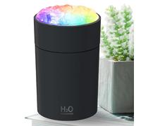 Humidificateur pour voiture,Avec éclairage LED avec changement de couleur et rafraîchisseur à ultrasons - Diffuseur d'aromathérapie de voiture,Pour véhicule chambre bureau chambre intérieure