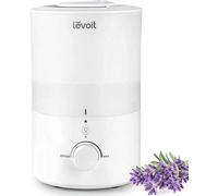 Humidificateur silencieux de 3 litres avec veilleuse et buse orientable à 360°