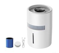 Humidificateur silencieux de 4 L avec négatif pour la purification des ions et la lumière, hydratant par évaporation de grande capacité pour chambre à coucher et salle d'étude