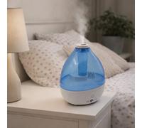 Air & Me Humidificateur ultrasonique CLAISE Vapeur froide 0,16 L/heure Silencieux 35 dB Blanc