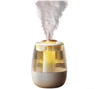 Humidificateur USB 2,2 L double buse silencieux (C F) | Autonomie de 24 h, double pour les sorties de brume, pour un fonctionnement silencieux de 36 dB, alimenté par USB