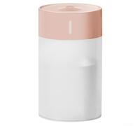Humidificateur USB 260 ml pour diffuseur d'arômes avec veilleuse colorée portable pour maison, bureau, voiture, voyage, entrée 5 V 3 A (rose)