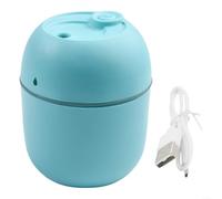 Humidificateur USB à brume froide de 220 ml, portable pour mini diffuseur d'arômes avec veilleuse 7 couleurs, arrêt automatique silencieux, sortie 35 ml/h pour chambre à coucher, bureau, voiture