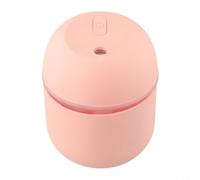 Humidificateur USB à brume froide de 220 ml, portable pour mini diffuseur d'arômes avec veilleuse 7 couleurs, arrêt automatique silencieux, sortie 35 ml/h pour chambre à coucher, bureau, voiture