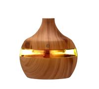 Humidificateur, USB Cool Mist Sprayer Portable Electric Air Humidifier Aroma Oil Diffuser with Colorful Night Light for Home Car Diffusers pour l'usine à la maison