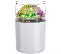 Humidificateur USB de 180 ml à fonctionnement silencieux de moins de 36 dB, double pulvérisation pour nano brume fine, diffuseur de brume colorée pour la maison, la voiture, le bureau, usage quotidien