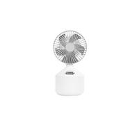 Humidificateur/Ventilateur Mini Portable Double pulvérisation-blanc