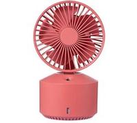 Humidificateur/Ventilateur Mini Portable Vaporisateur-rouge