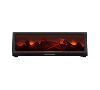 Humidificateurs pour chambre à coucher - Diffuseur d'aromathérapie rétro - En forme de poêle à charbon de bois Humidificateur personnel avec lumière, pour bureau, salon, chambre d'enfant