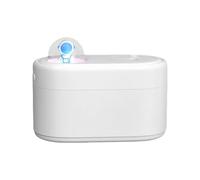 Humidificateurs Pour Chambre Petit | Humidificateur de table de nuit avec diffuseur silencieux à 2 niveaux de contrôle et d'aromathérapie pour bureau