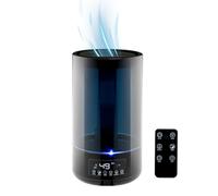 Grundig Humidificateur HD-1903A - Humidificateur à ultrasons 4,3L - avec minuterie et veilleuse - Avec télécommande - Noir