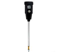 Humidimètre 295 mm Sonde pH Test Non pour batterie Humidité du sol | Construction en métal durable, conception de sonde unique, moins de dommages aux racines, facile à nettoyer