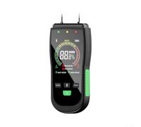Humidimètre à broche avec écran LCD | Sonde à deux broches, écran LCD clair, pour des lectures instantanées, brique de béton, détection précise
