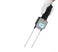 Humidimètre à foin de 0 à 80 %, détecteur de foin numérique portable avec écran LCD rétroéclairé, pour une lecture instantanée - Testeur d'humidité pour le stockage de la paille - Sonde de 49 cm