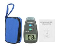 Humidimètre en bois, Détecteur d'humidimètre en bois à affichage numérique LCD 2 broches MD-2G LCD Digital Hygromètre Humidité testeur