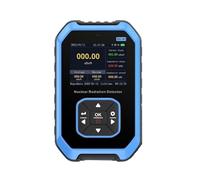 Humidimètre numérique Humidimètre, Détecteur De Rayonnement Nu ire, Dosimètre Personnel, Testeur Radioactivité, Marbre pour bois et carton(Blue)