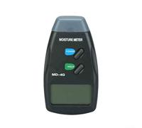 Humidimètre numérique MD-2G/MD-4G, testeur d'humidité du bois avec écran LCD, plage de 5 % à 40 %, précision ± 1 % pour bois, textile, papier, herbes, portable (MD-4G)