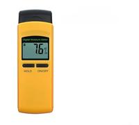 Humidimètre numérique pour brique de bois, béton | Corps en plastique avec grand écran LCD | Lecture rapide pour le bricolage à la maison et pour l'inspection de caravanes