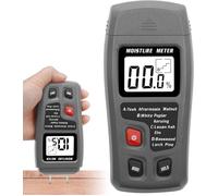 Humidimètre pour Bois - Numérique - 2 Broches - Écran LCD - Précision ±0,5% - Portable