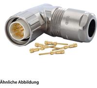 HUMMEL SET avec contacts Connecteur de câble M16, insert à sertir coudé Nombre de pôles 3 pôles, broche orientable