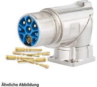 HUMMEL SET avec contacts Connecteur hybride M23, insert à sertir coudé Nombre de pôles 3+4+4+PE, broche pivotante