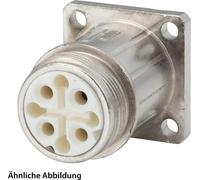 HUMMEL SET avec contacts Connecteur M16, insert à souder droit, nombre de pôles 3+4+PE, prise murale avant - 1 pièce