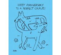 Humor Us Greeting Cards: Anniversary - Happy Anniversary to a perfect couple! (Pack of 6)