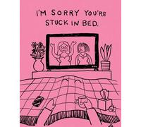 Humor Us Greeting Cards: Get Well - I'm sorry you're stuck in (Pack of 6)