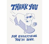 Humor Us Greeting Cards: Thank You - Thank you for everything you (Pack of 6)