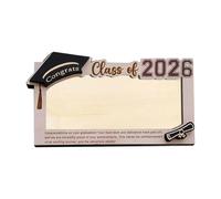 humoristique en bois pour remise de diplôme 2026 | Porte-monnaie universitaire pour famille, amis, garçons, filles, enfants, adolescentes, filles