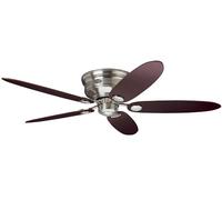 Hunter 132 cm | 52 pouces Ventilateur de Plafond Nickel Brossé Profil Bas avec Chaînette, 24372