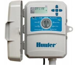 Hunter | Contrôleur d'irrigation Wi-Fi X2-601 - 6 sections - Gestion à distance - Économie d'eau efficace